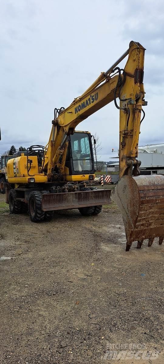 Komatsu PW160-7EO Bageri točkaši