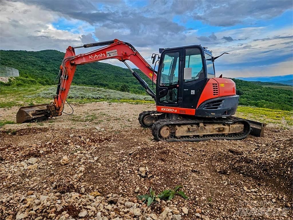 Kubota KX080-4 Mini bageri < 7t