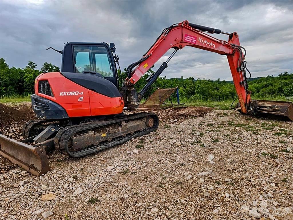 Kubota KX080-4 Mini bageri < 7t