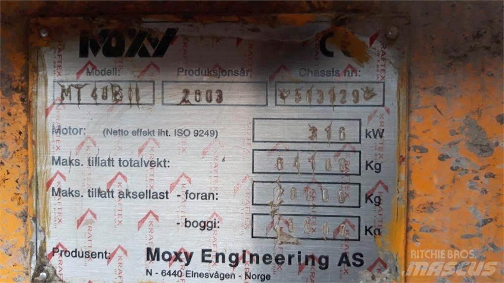 Moxy MT 40B Zglobni damperi