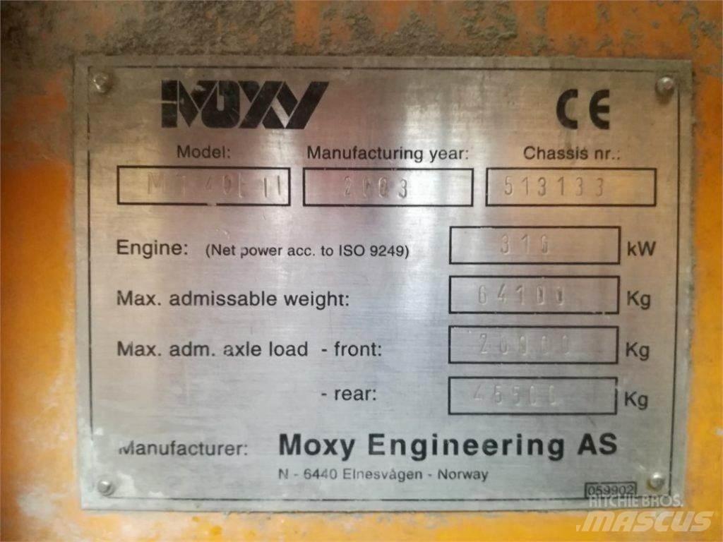 Moxy MT 40B Zglobni damperi