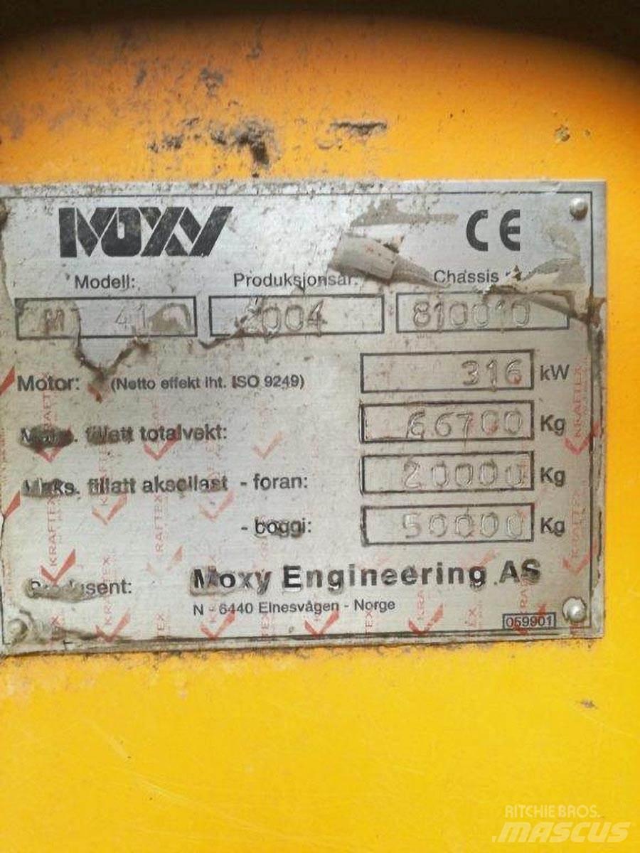 Moxy MT 41 Zglobni damperi