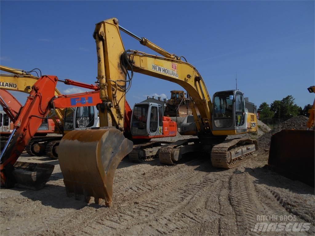 New Holland E 305EL Bageri guseničari