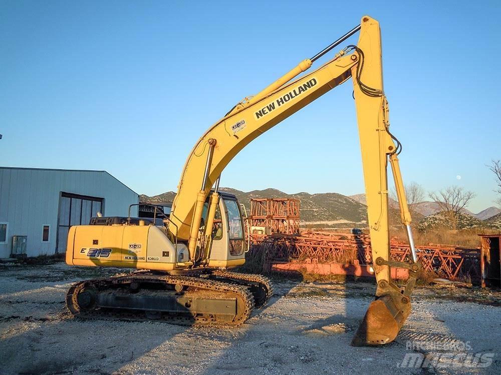 New Holland E215 Bageri guseničari