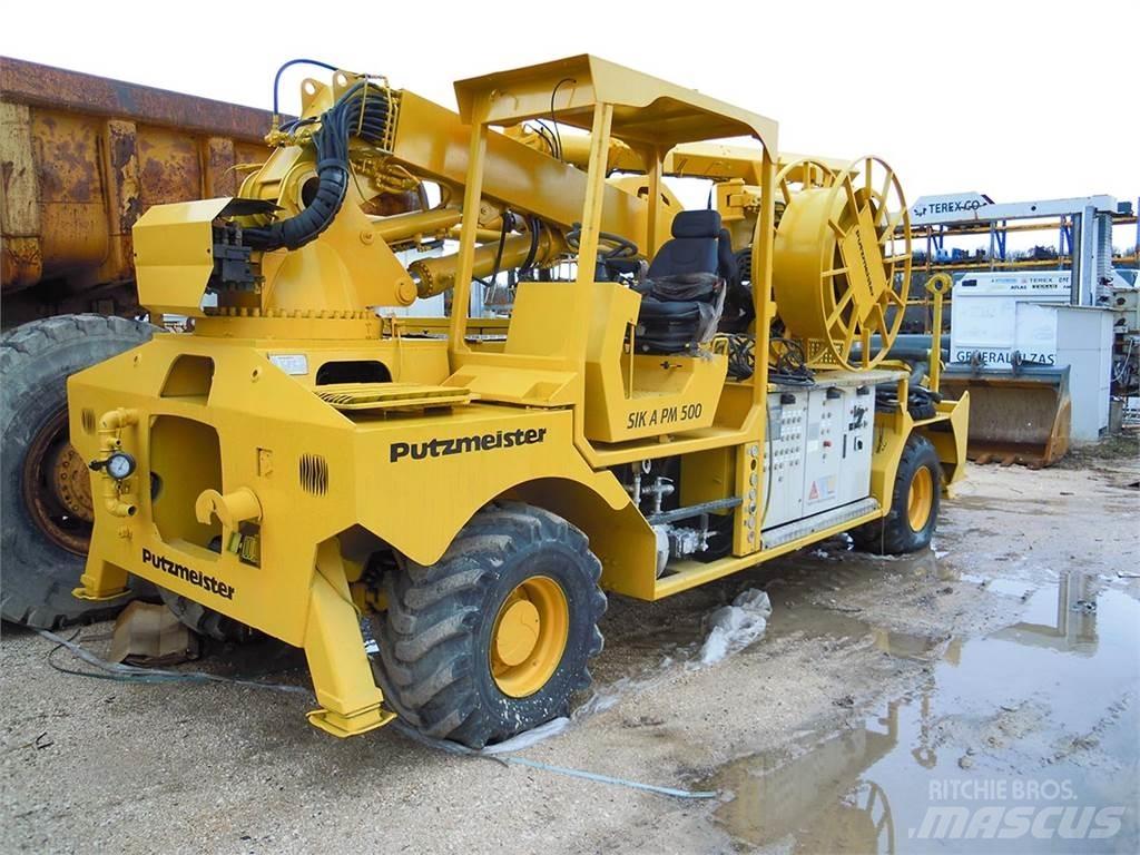 Putzmeister SIK A PM 500 Kamionske beton pumpe