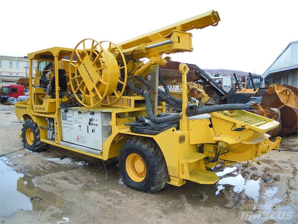 Putzmeister SIK A PM 500 Kamionske beton pumpe