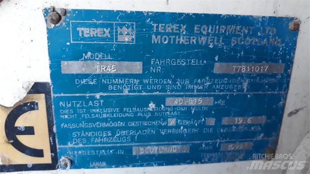 Terex TR45 Damperi za gradilište