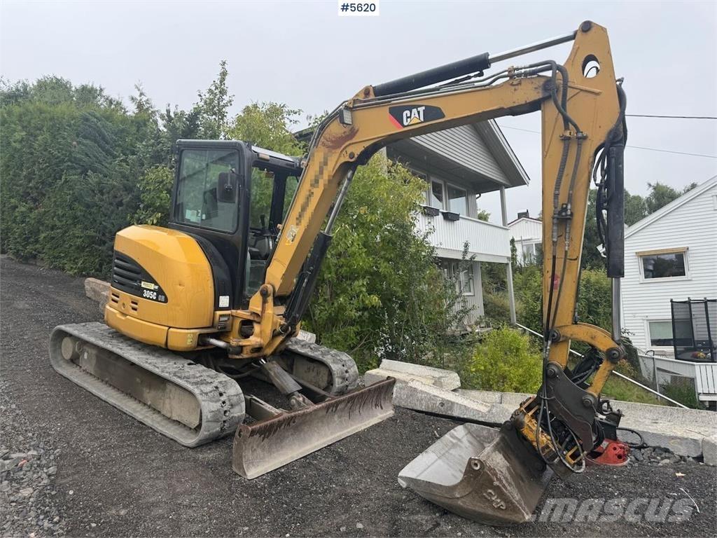 CAT 305 CR Bageri guseničari
