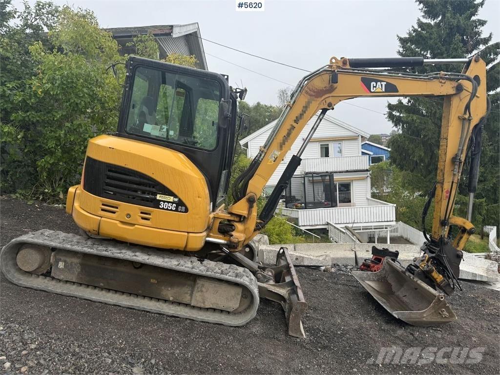 CAT 305 CR Bageri guseničari