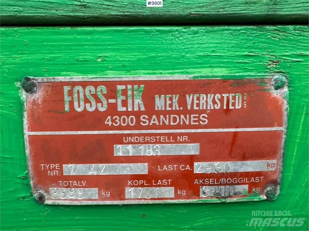 Foss-Eik 4T Prikolice za zrno