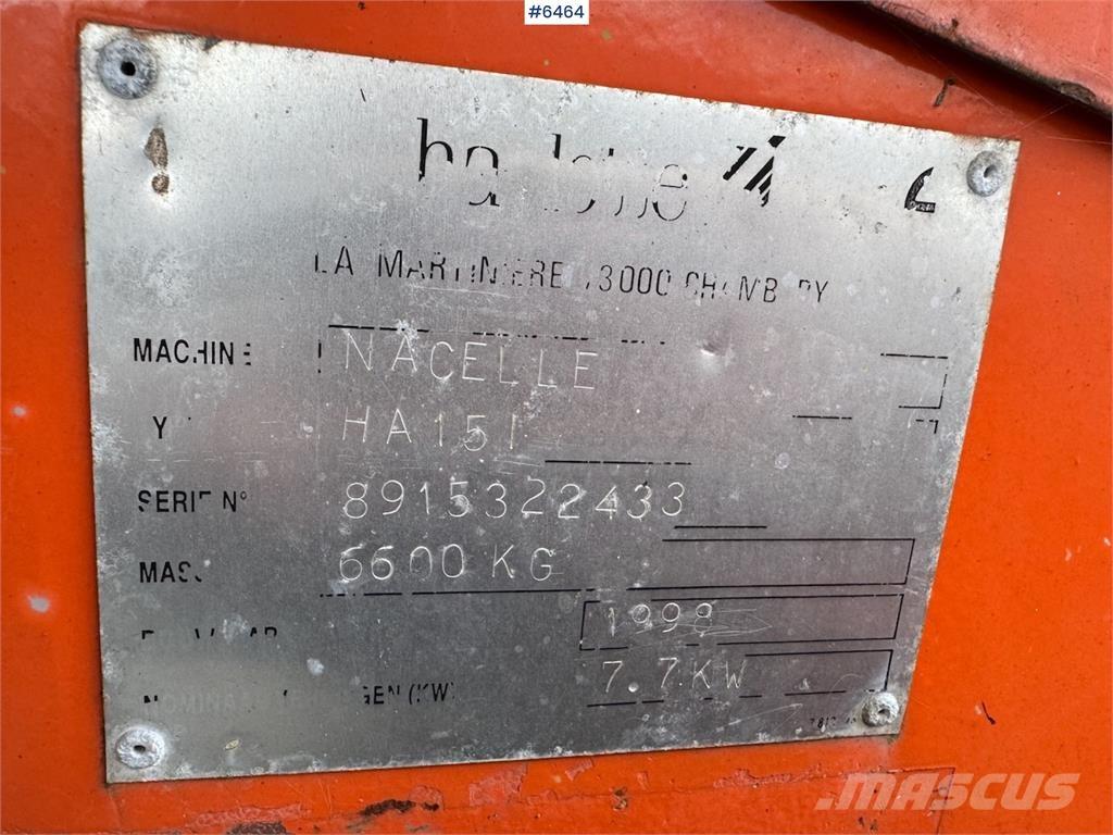 Haulotte HA 15 I Ostali kranovi i platforme