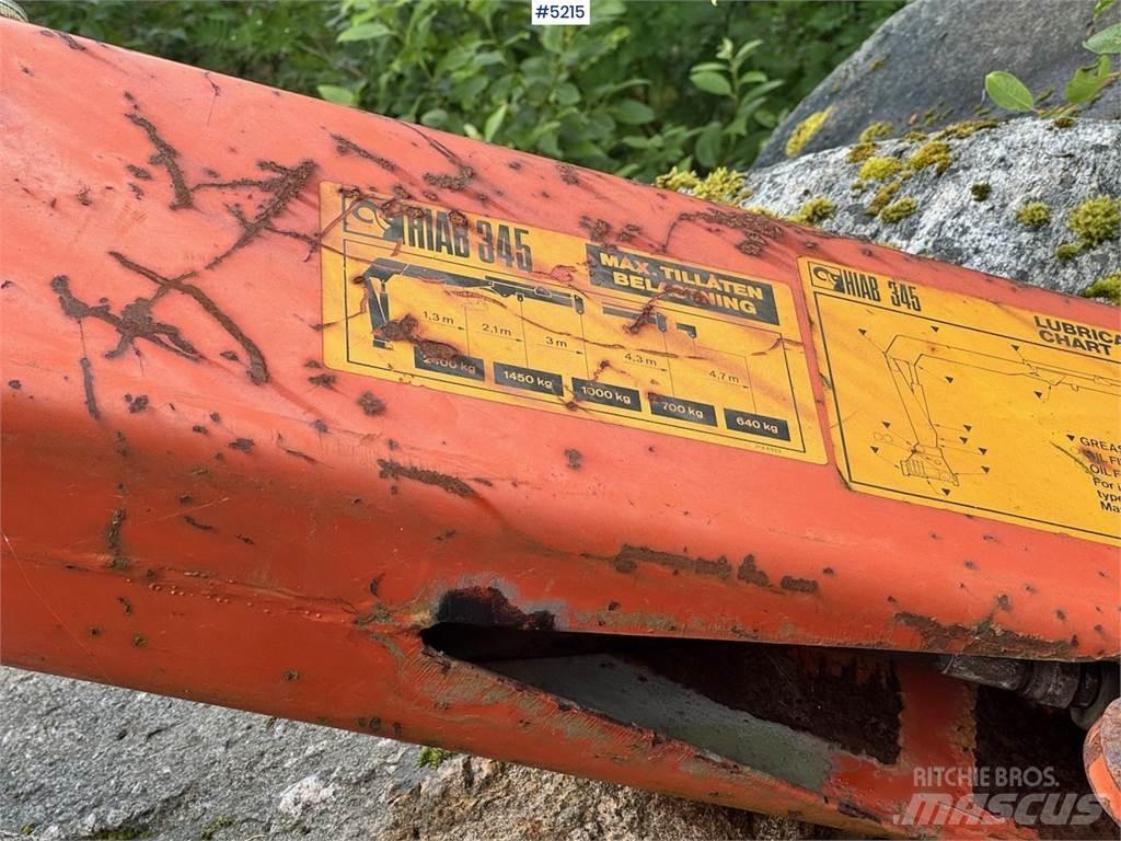 Hiab 345 Ostale komponente za građevinarstvo