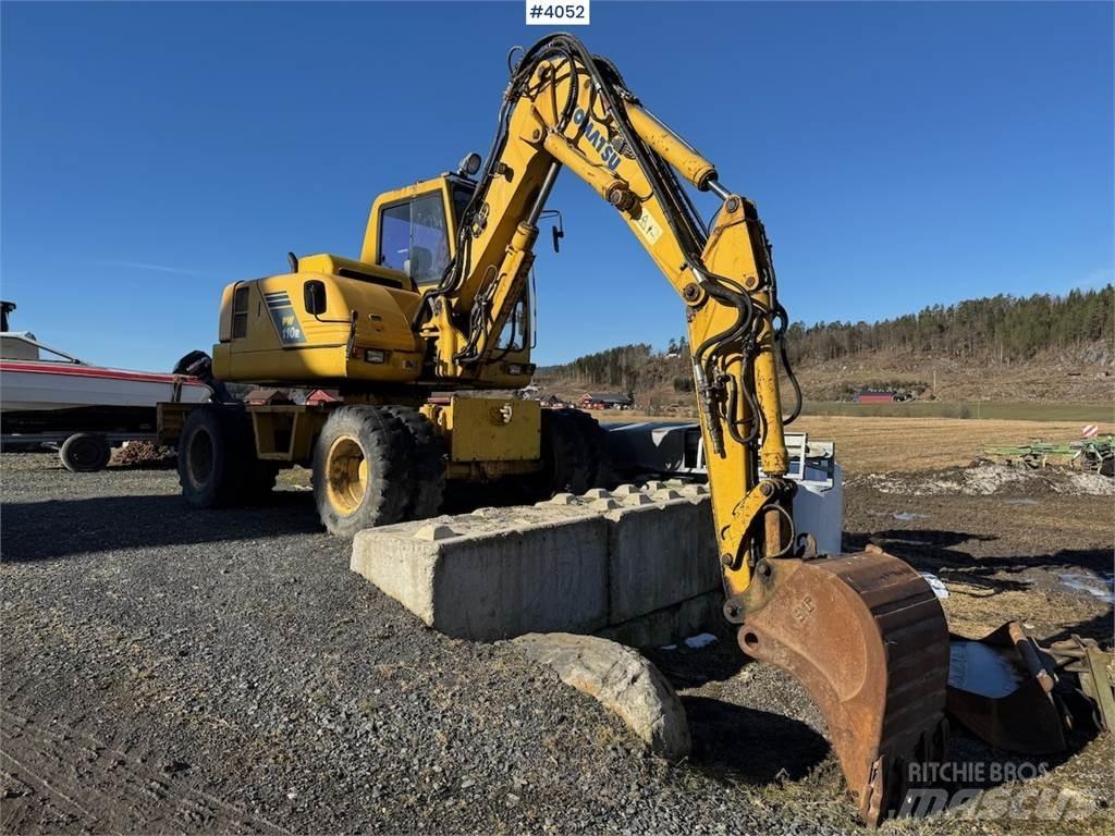 Komatsu PW 110R Bageri guseničari