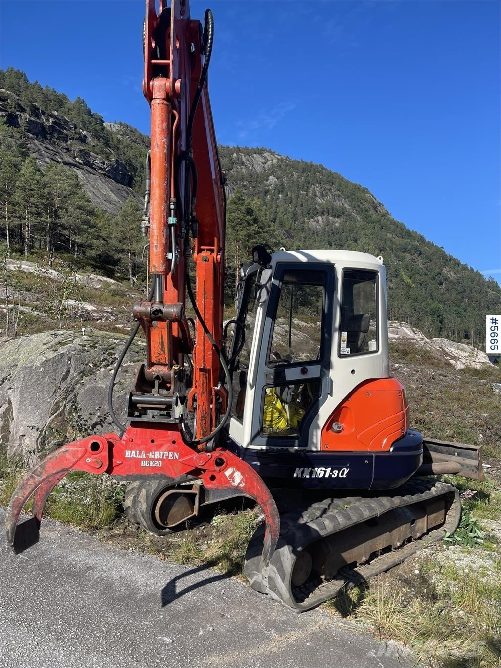 Kubota KX 161-3 Bageri guseničari