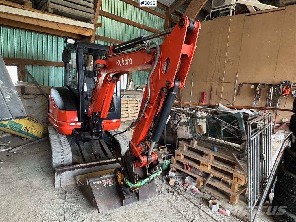 Kubota kx71-3 Bageri guseničari