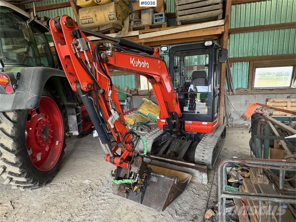Kubota kx71-3 Bageri guseničari