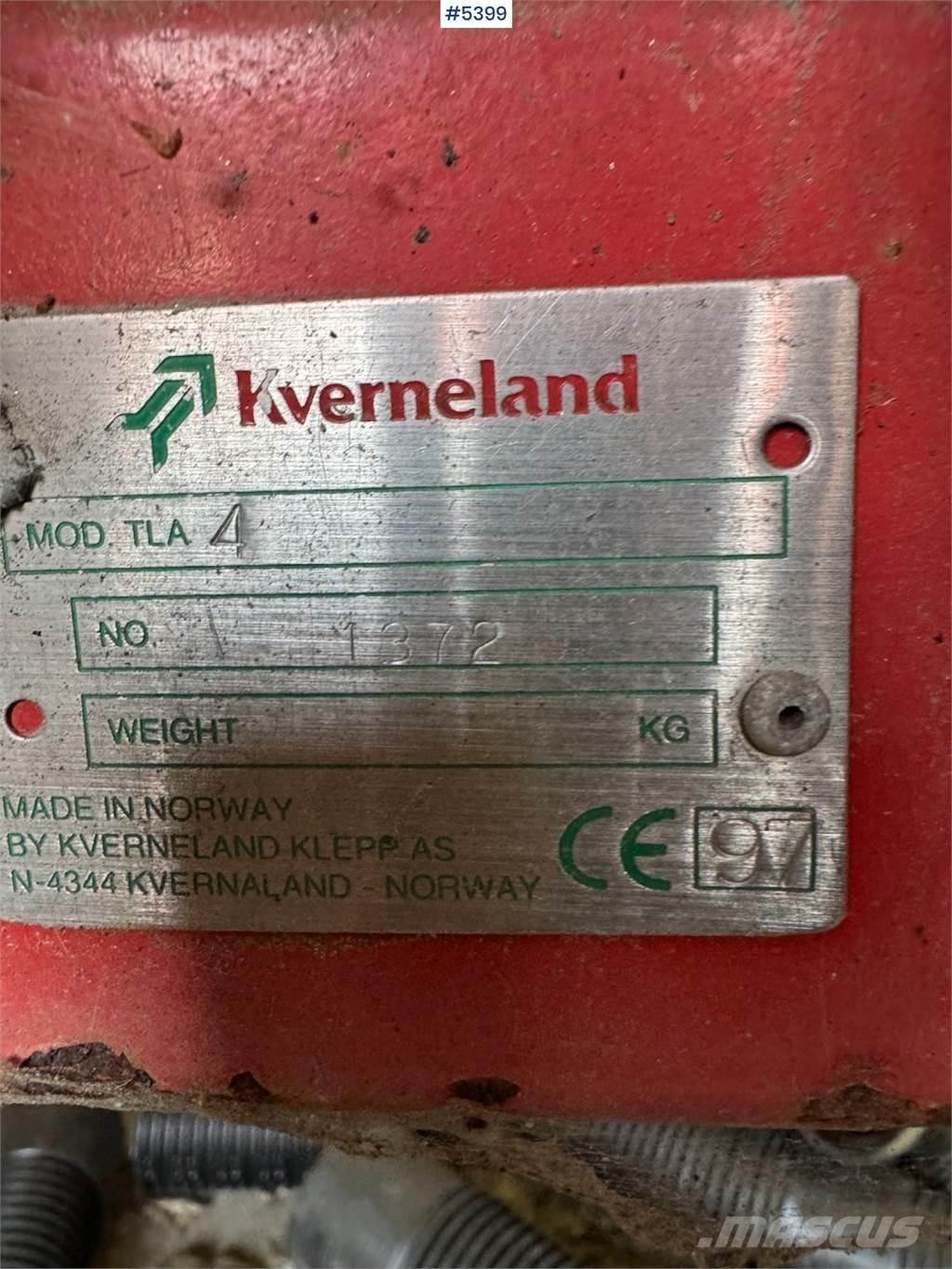 Kverneland TLA 4 Ostale mašine i priključci za obradu tla