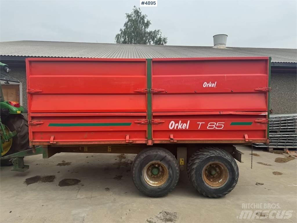 Orkel T85S henger Prikolice za zrno