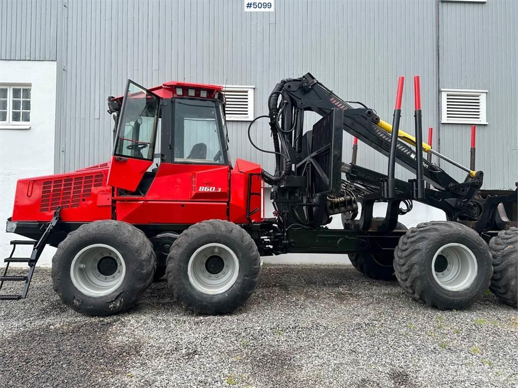 Valmet 860 lll Kranovi za debla