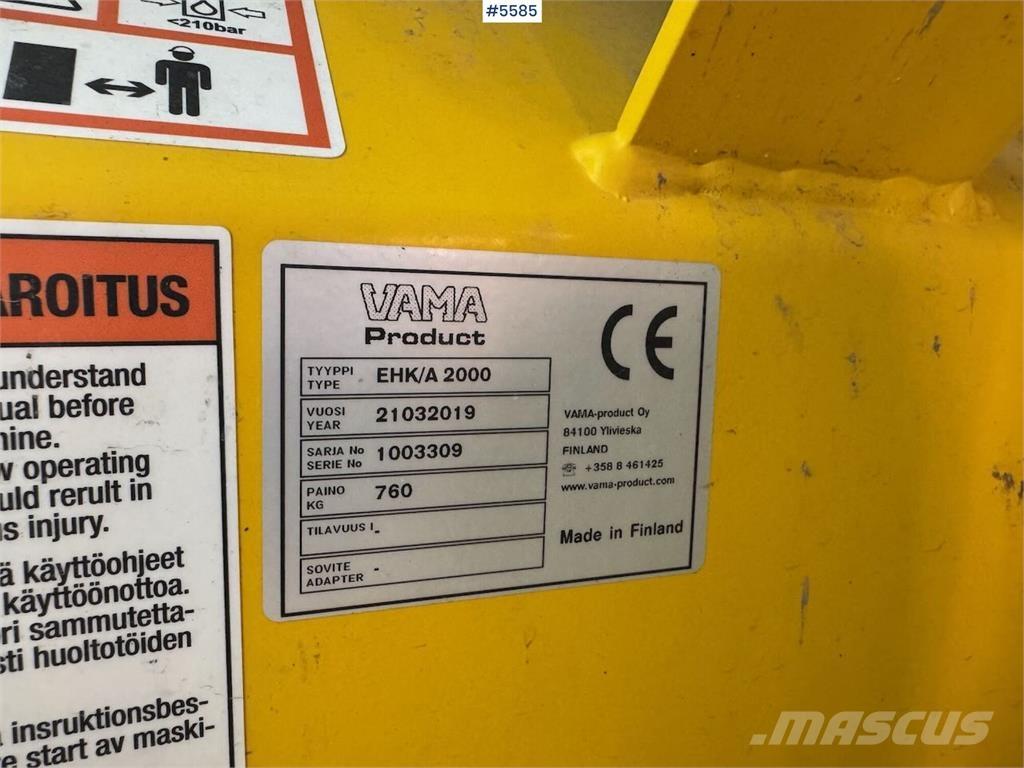 Vama EHK A 2000 Ostale komponente za građevinarstvo