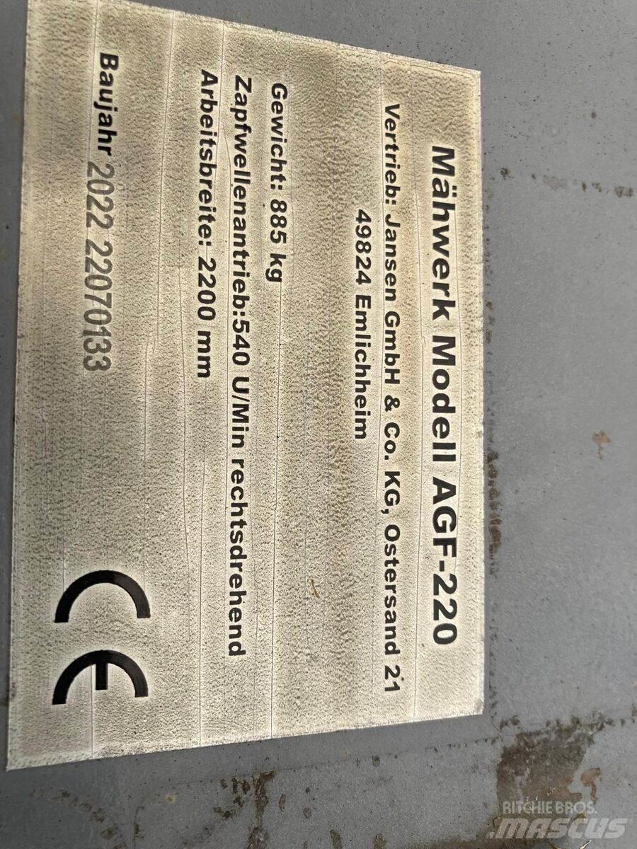  AGF 220 Kosilice za livade
