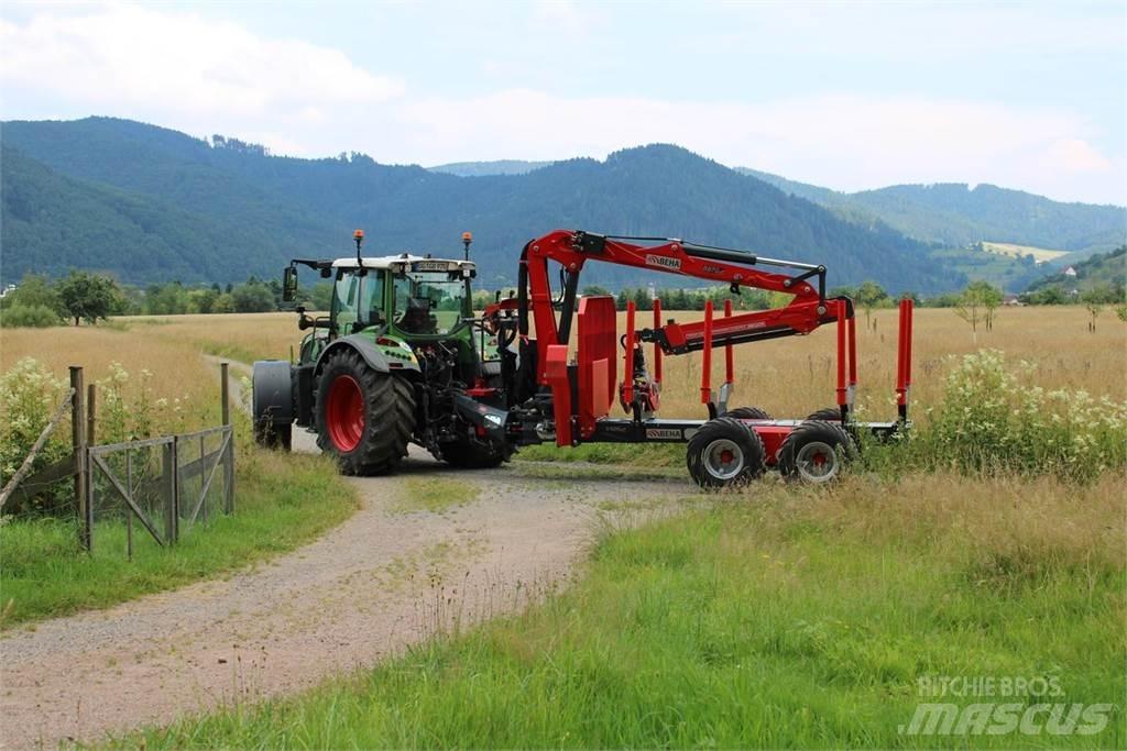 Beha V1200 mit 8870 Šumske prikolice