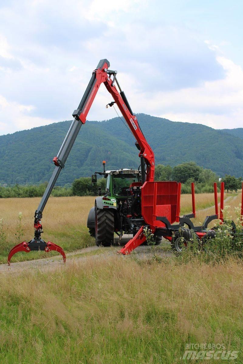 Beha V1200 mit 8870 Šumske prikolice