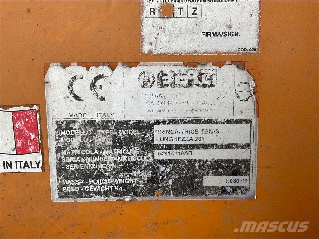 Berti Dual 285 Kosilice za livade