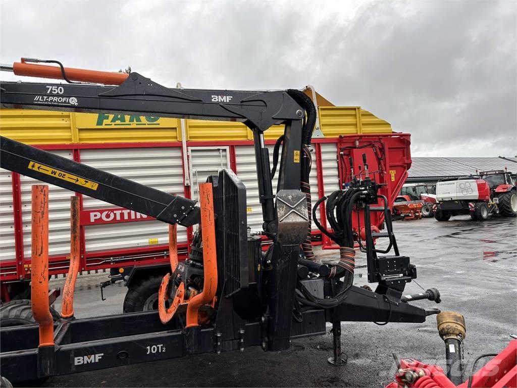 BMF 10T2+750Kran Šumske prikolice