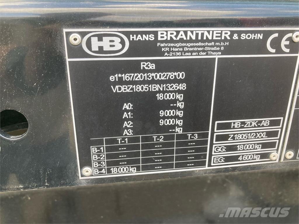 Brantner Z18051/2X Kiper prikolice