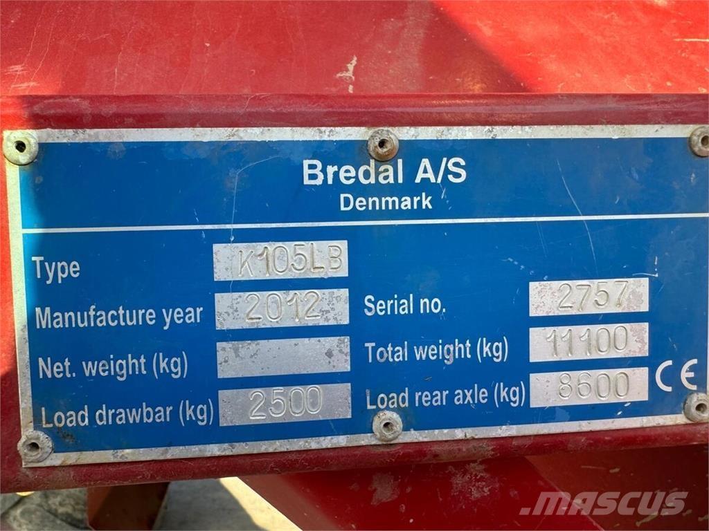Bredal K105LB Ostale mašine i oprema za veštačko djubrivo