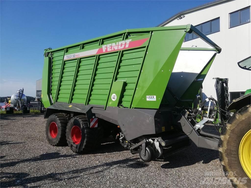 Fendt Tigo PR 50 D Samoutovarne prikolice