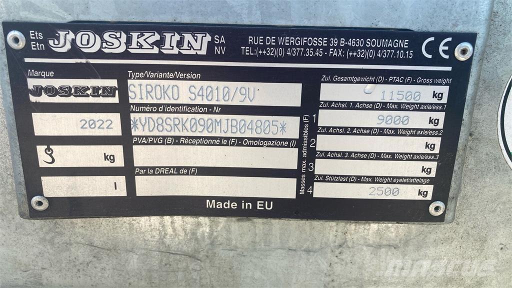 Joskin S4010/9V Rasturači đubriva