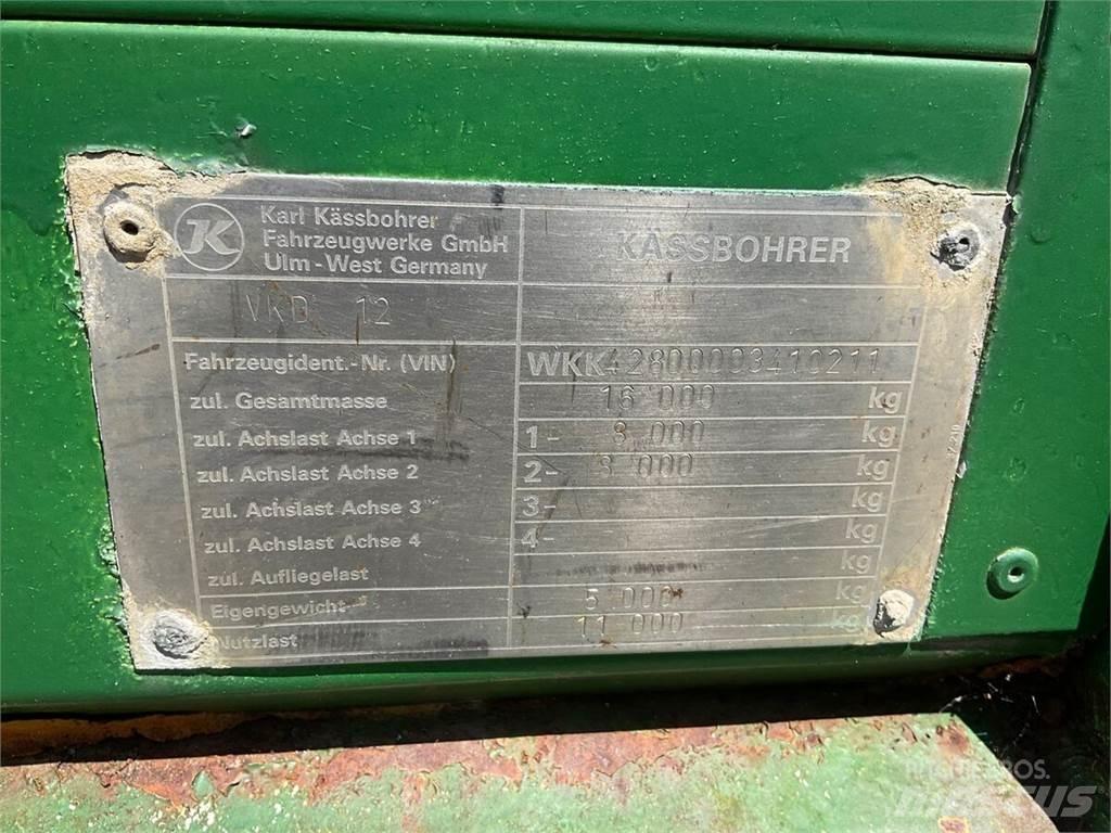 Kässbohrer VKD 12 Kiper prikolice