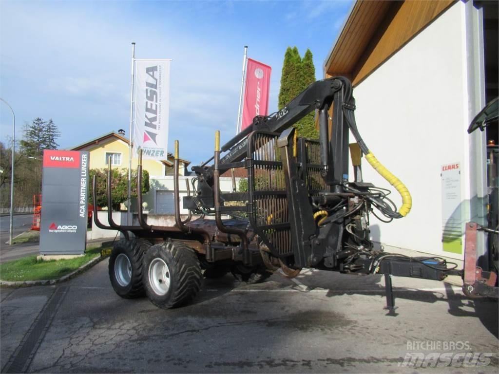 Kesla 12T + F 400 Šumske prikolice
