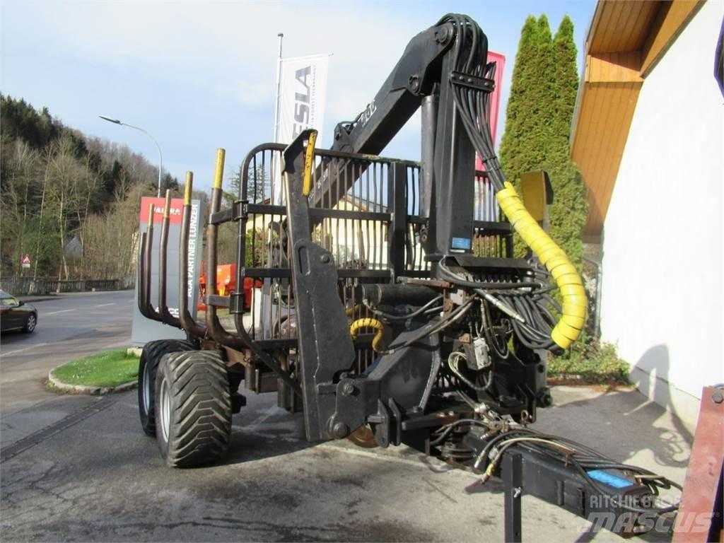 Kesla 12T + F 400 Šumske prikolice