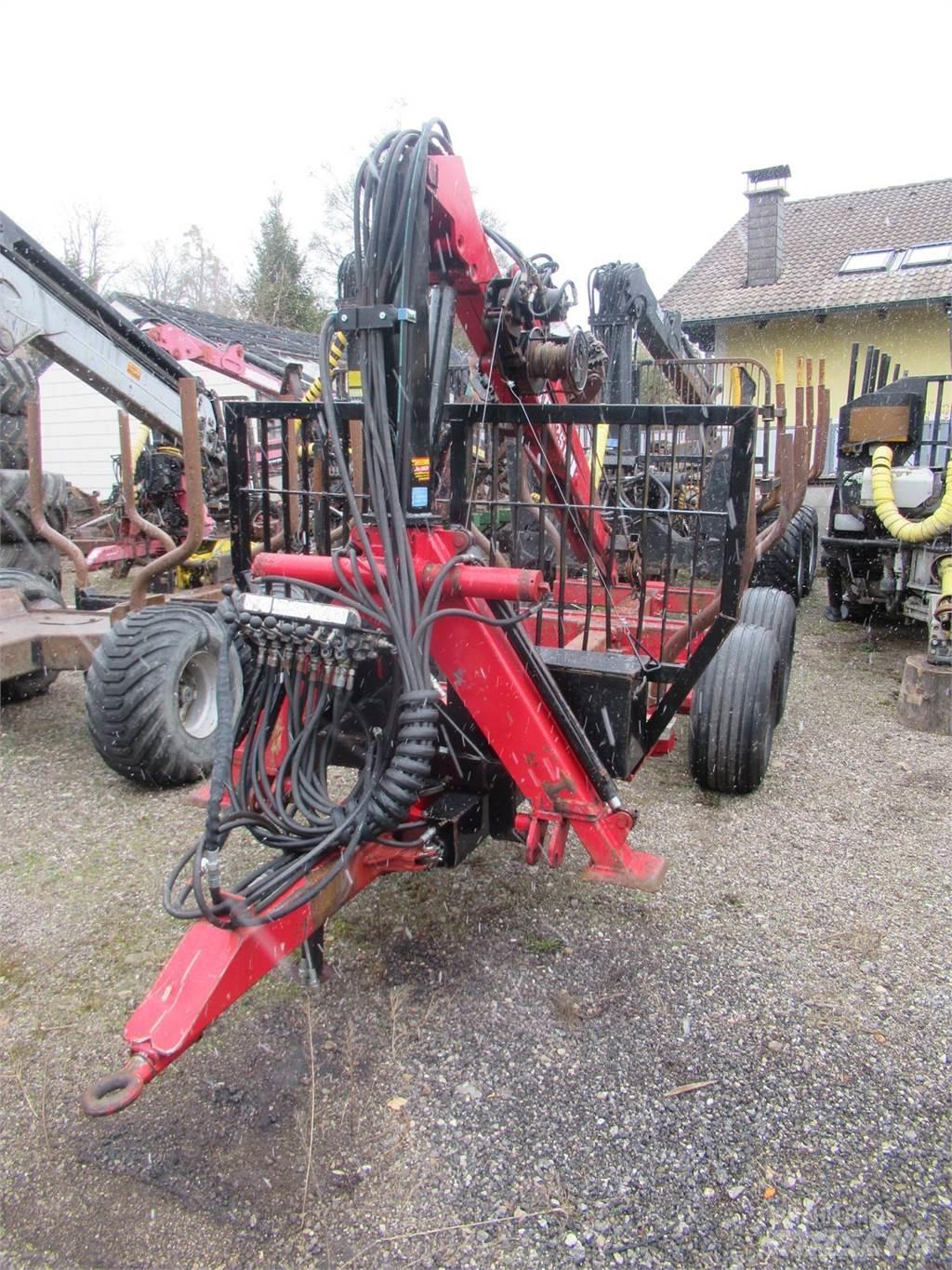 Kesla 2300 + 425 Patu Šumske prikolice