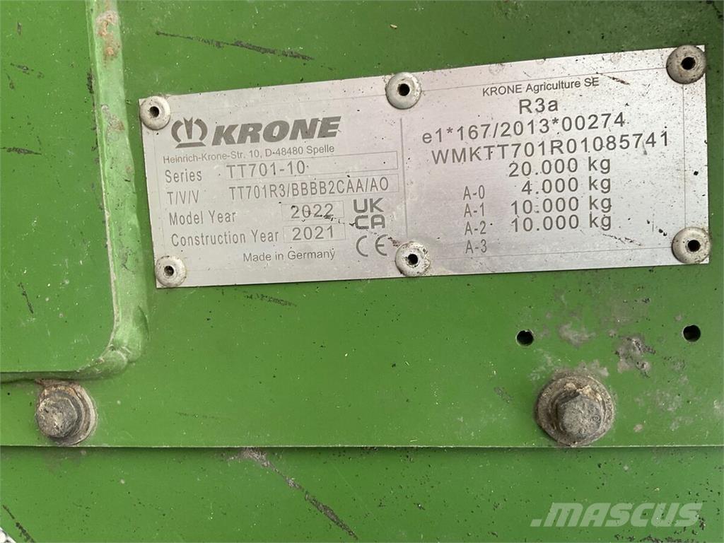 Krone TX 460 GL Samoutovarne prikolice