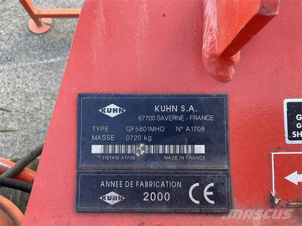 Kuhn GF 5801 MHO Okretači i sakupljači sena