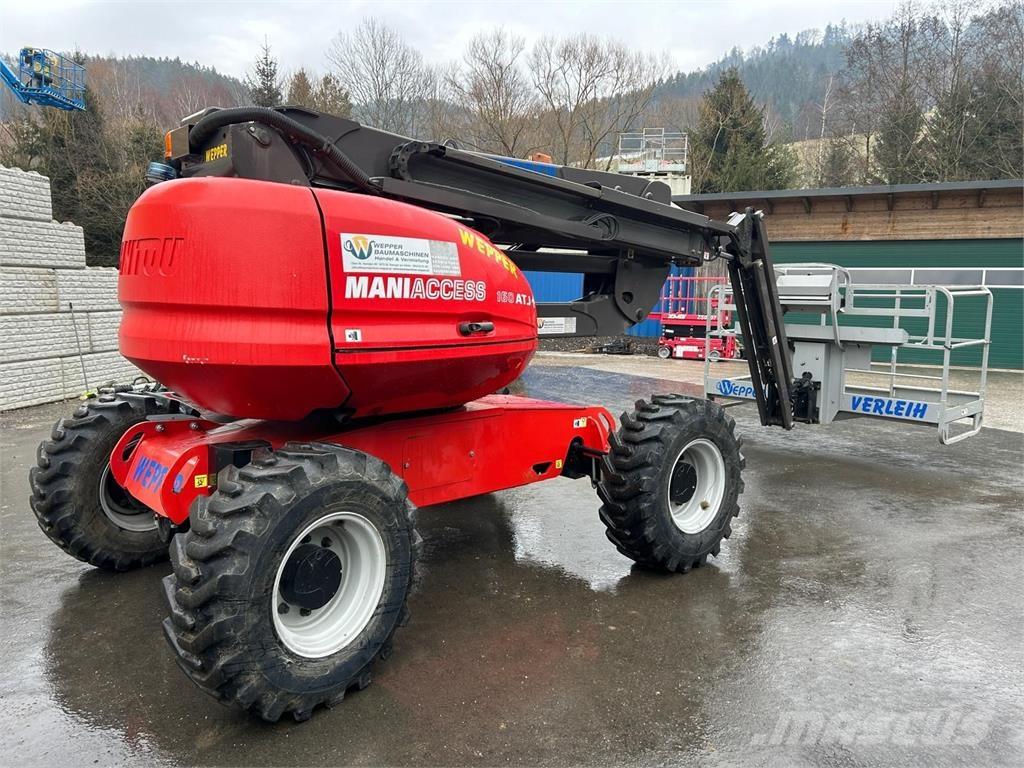 Manitou 160ATJ + Zglobne podizne platforme
