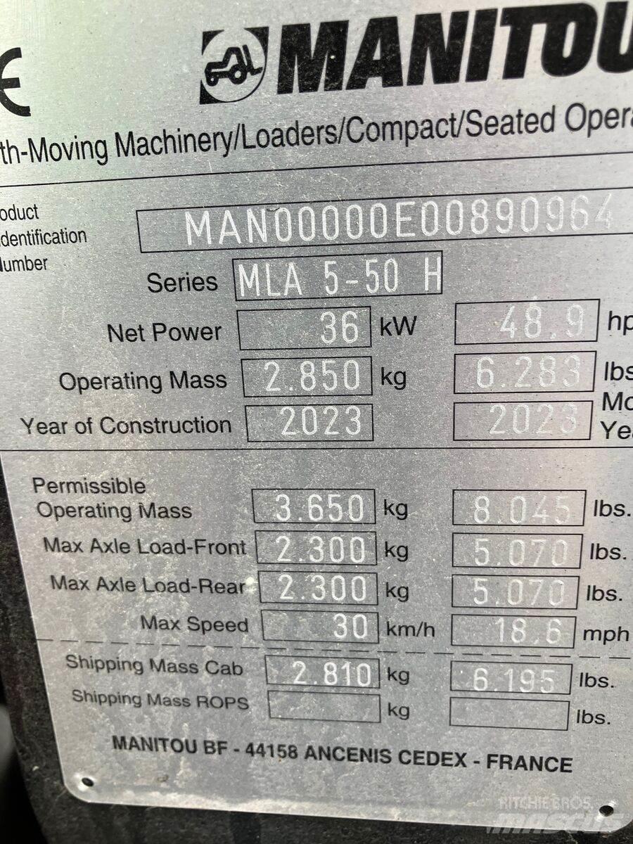 Manitou MLA 5-50 Prednji utovarivači i bageri