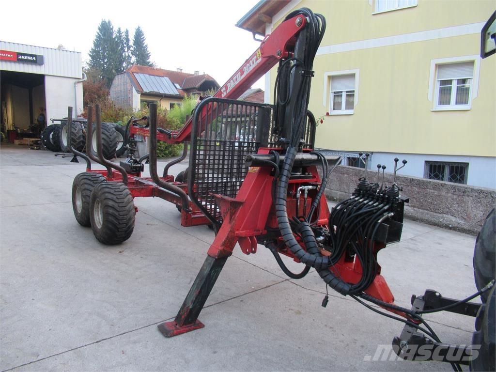 Patu 8T + 203T Šumske prikolice