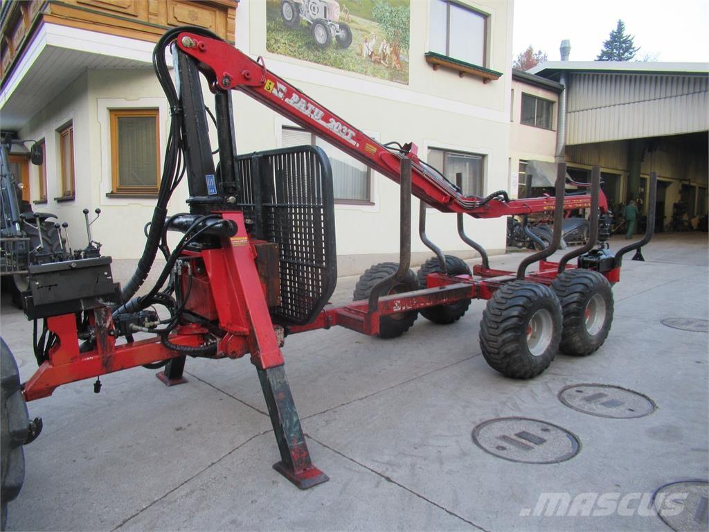 Patu 8T + 203T Šumske prikolice