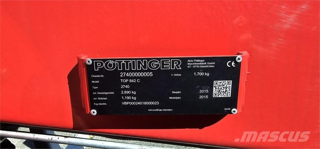 Pöttinger TOP 842C Skupljači