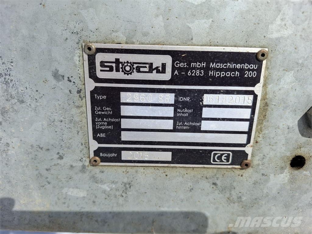  Stöckl 2960 SR Rasturači đubriva