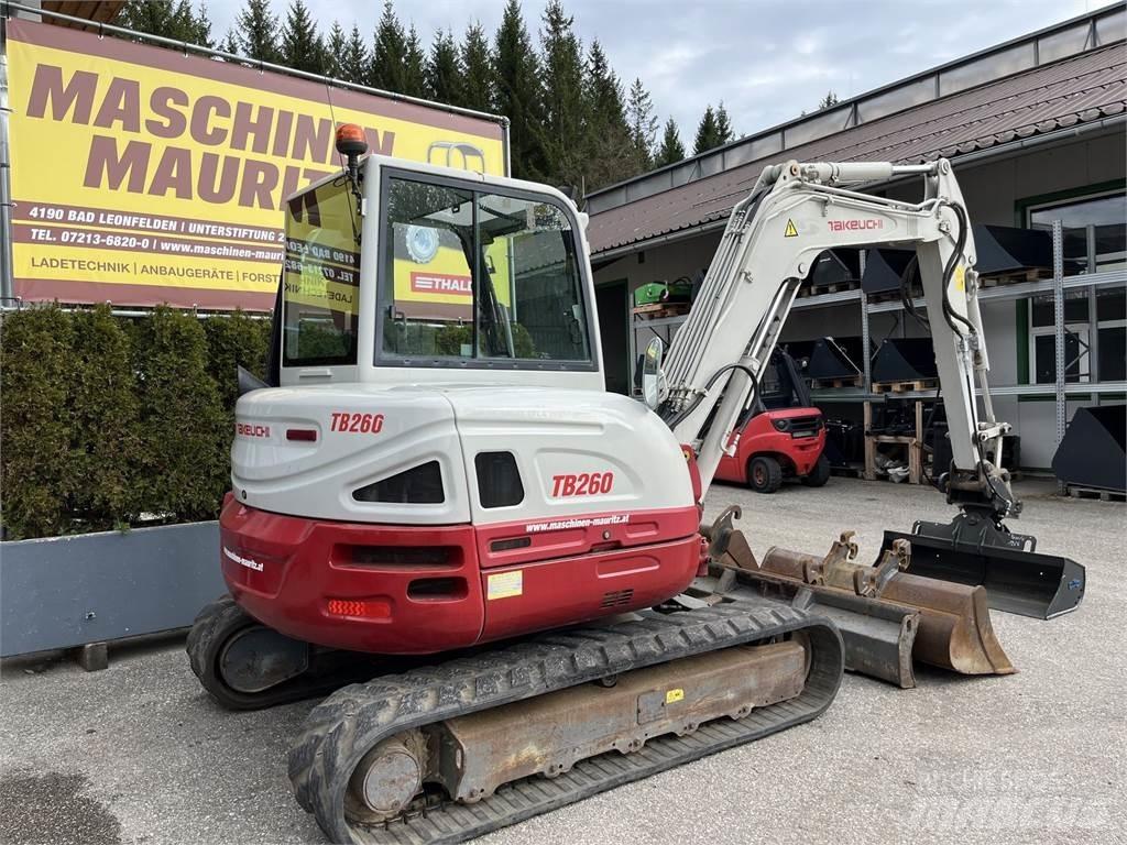 Takeuchi TB 260 Mini bageri < 7t