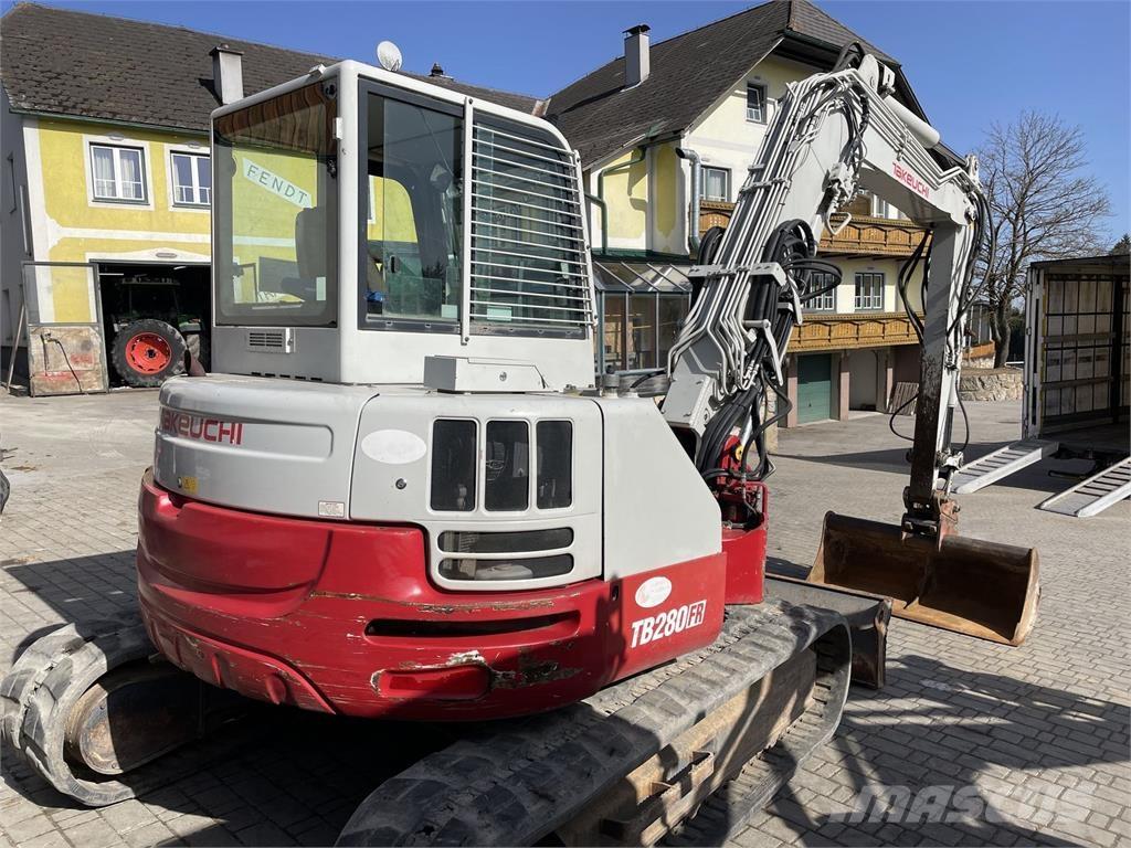 Takeuchi TB 280 FR Mini bageri < 7t