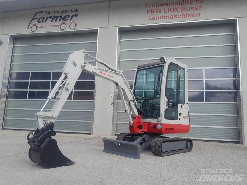 Takeuchi TB016 Mini bageri < 7t