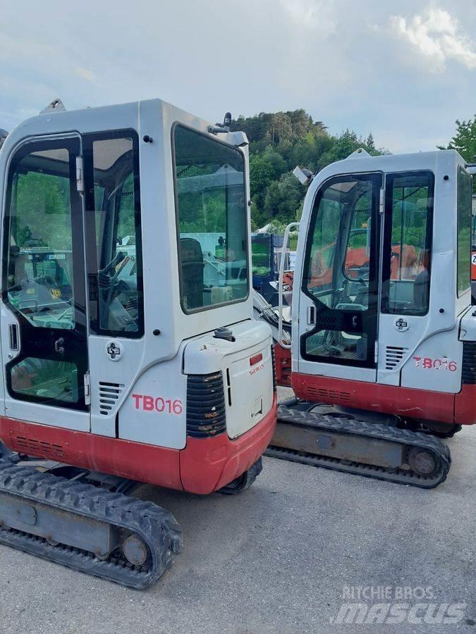 Takeuchi TB016 H Mini bageri < 7t