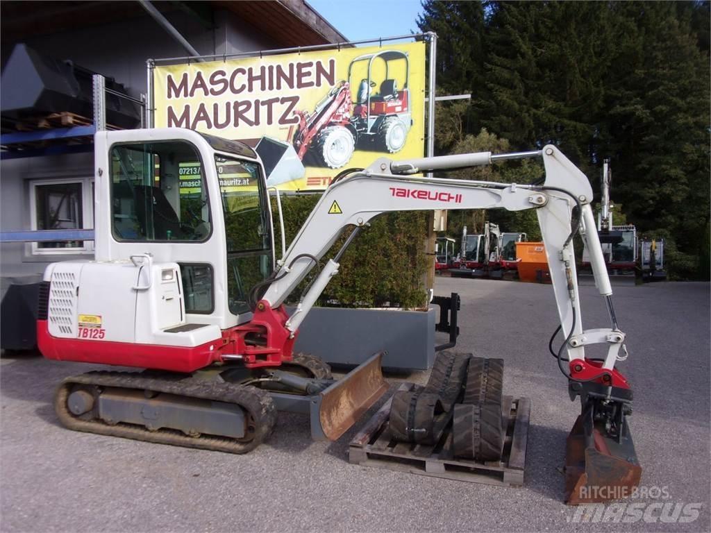 Takeuchi TB125 Mini bageri < 7t
